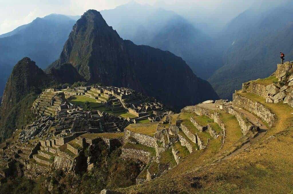 Atardecer del Santuario Machu Picchu Perú