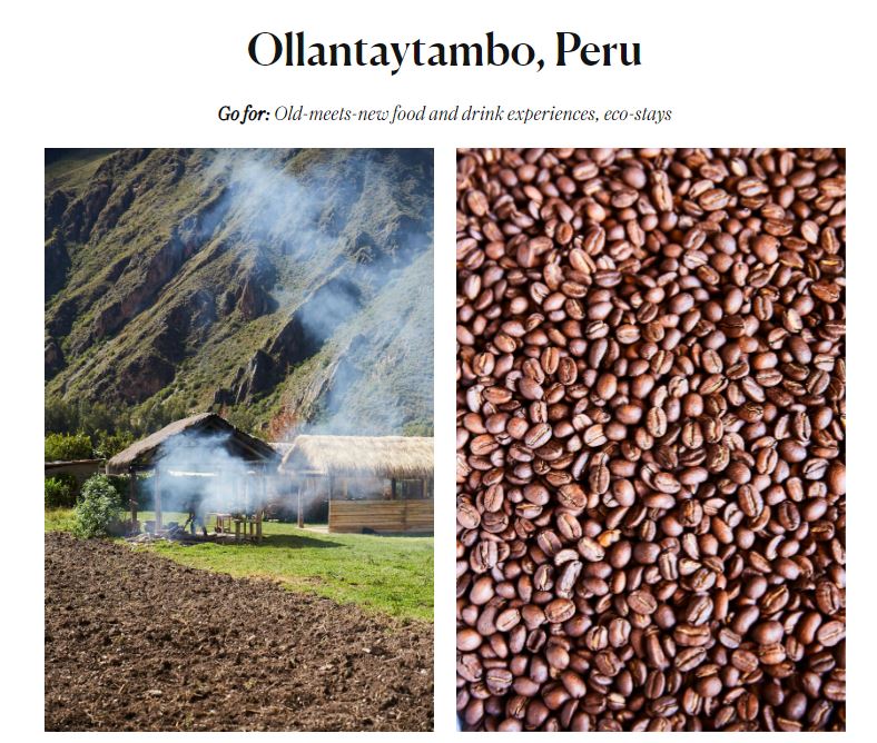 One of the best places to visit in 2023 by Conde Nast is Ollantaytambo