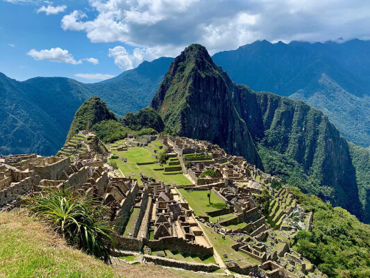 Vista de Machu Picchu Perú