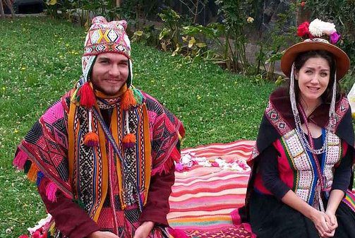 Andean wedding ceremony