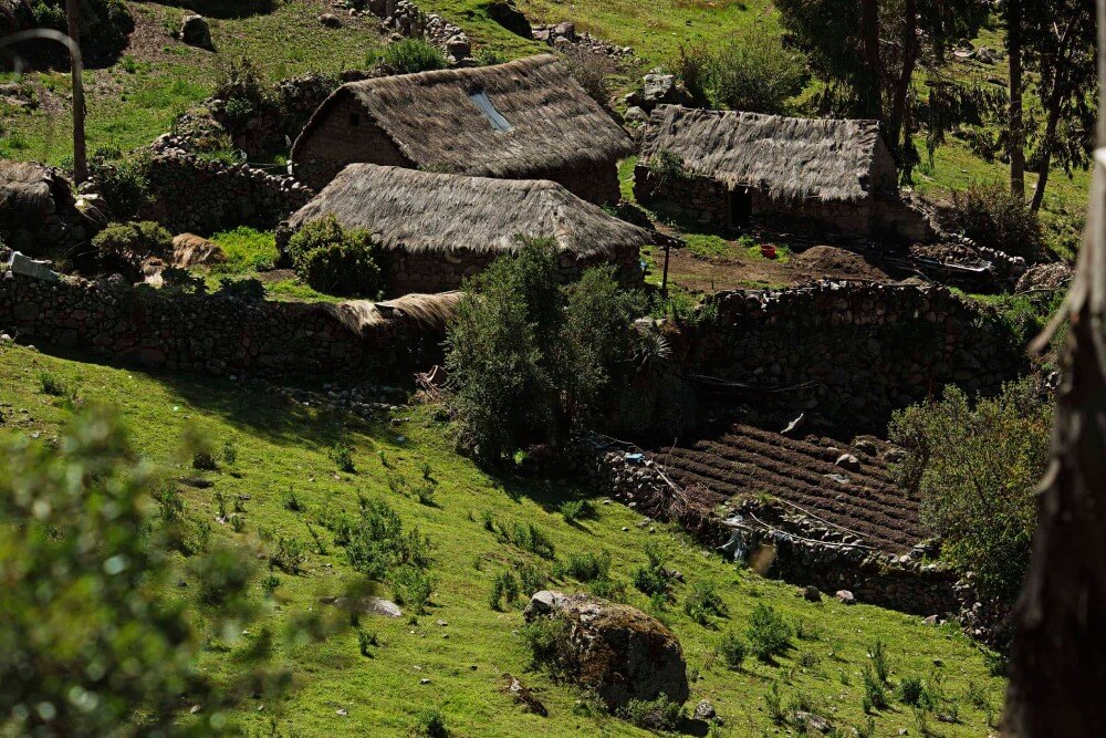 Traditional homes in the village of Patacancha