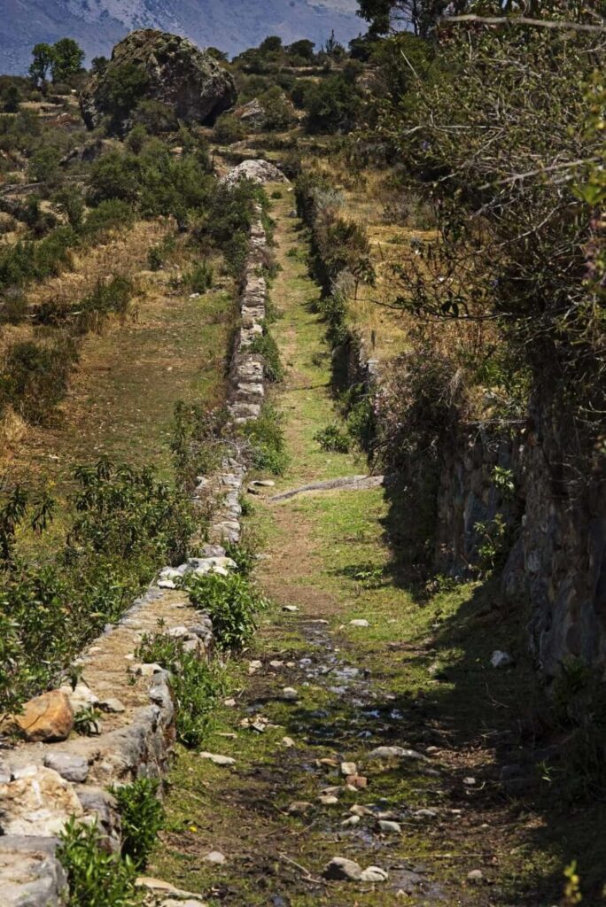 Inca Trail in Choquebamba