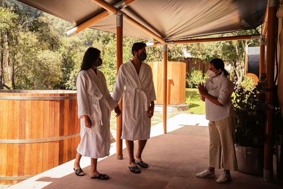 Couples massages at las Qolqas eco lodge